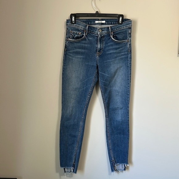 GRLFRND Candice No More Tears Jean Skinny Step Hem Sz 27 - Picture 4 of 14